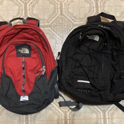 (2) NORTHFACE Backpacks VAULT & JESTER