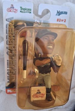 Miguel Cabrera Bobble Head Florida Marlins Mint Condition Original Box Great Holiday Gift!