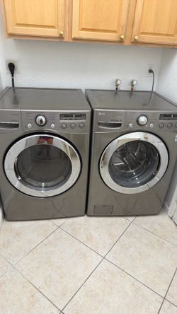 Washer and dryer LG
