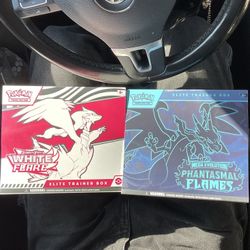 Pokemon Trainer Boxes For Sale white Flare And Phantasmal Flames
