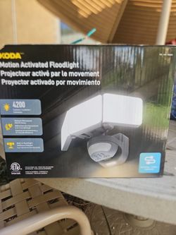 Koda Motion Activated Floodlight 4200 Lumens