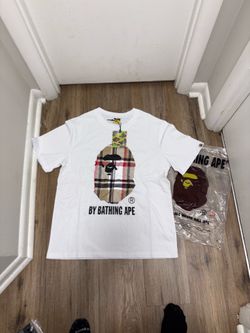 BAPE x Burberry white t-shirt