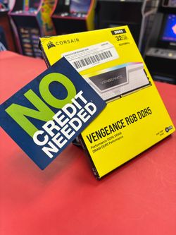 Corsair Vengeance RGB DDR5 RAM 32gb (2x16gb) | $0 Down!