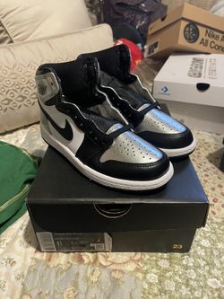 Nike Jordan 1 Silver Toe