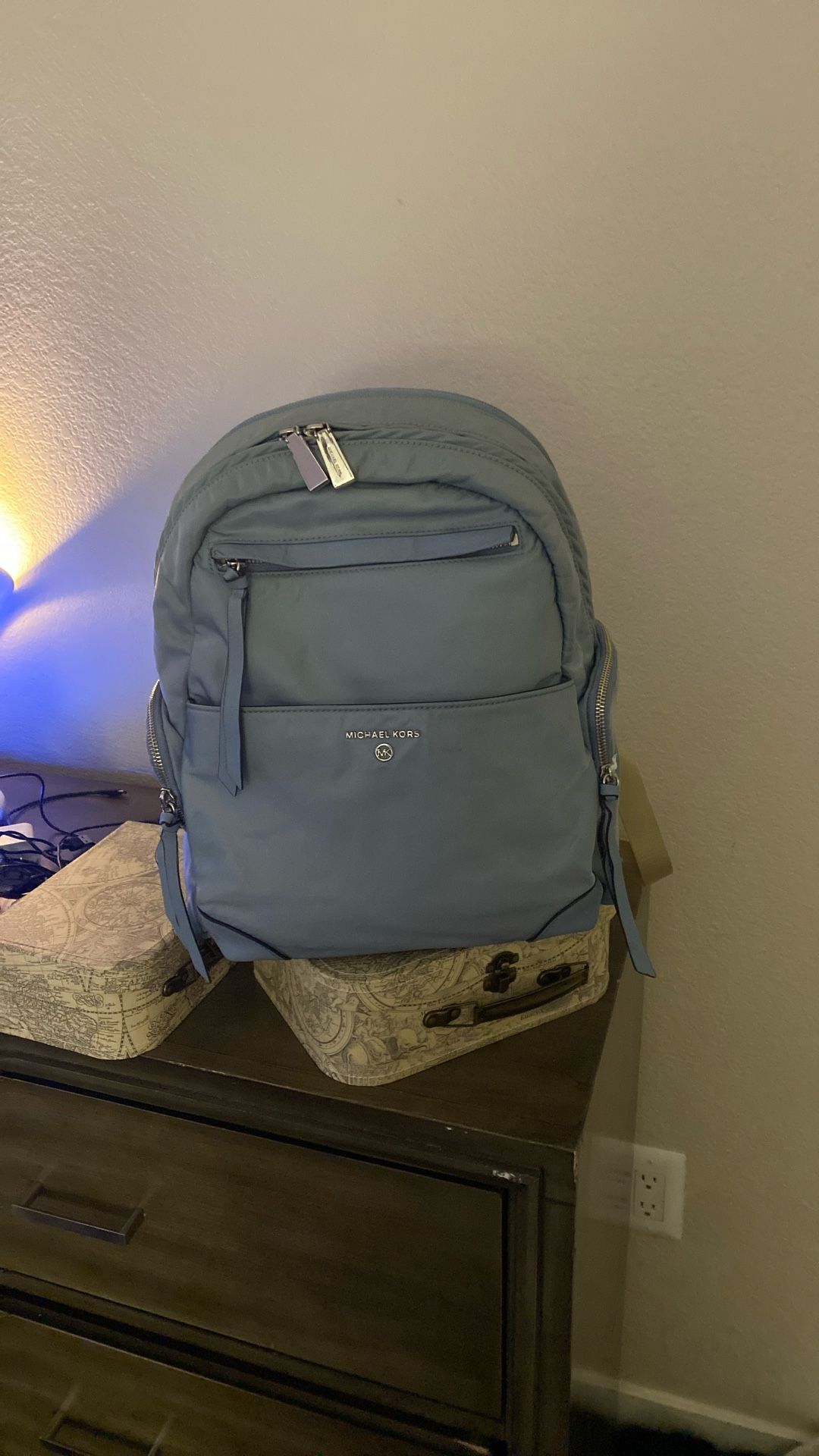 Baby Blue Michael Kors Backpack - www.nhima.co.zm display picture 1