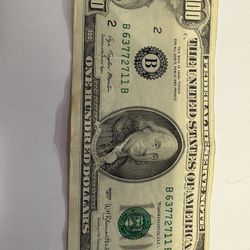 1977 $100