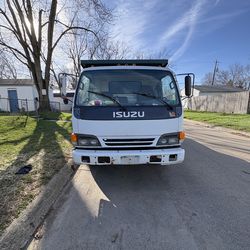 98’ isuzu npr dump truck