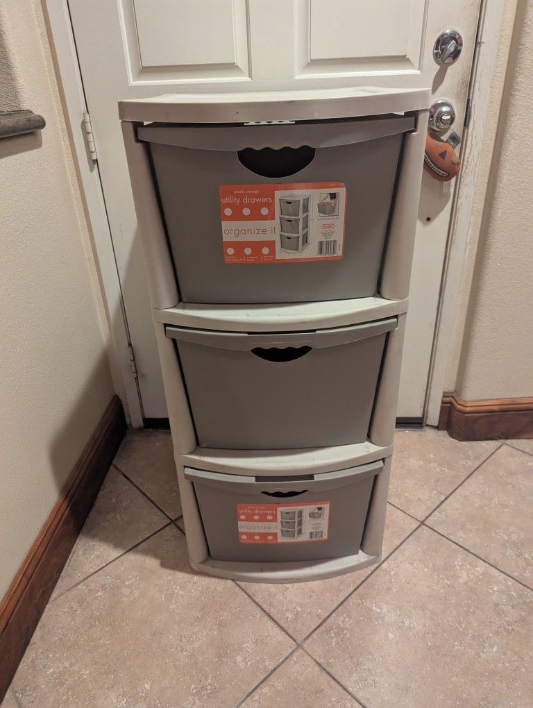 Storage Drawers 52qt each container
