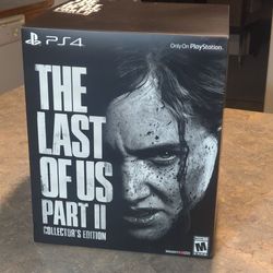 The Last Of Us Part 2 Collector's Edition New In Box