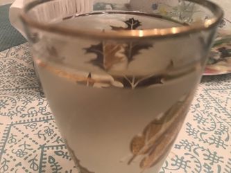 Libby Vintage Gold Leaf Drinking Glasses Thumbnail