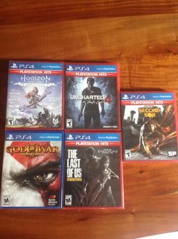 Brand new sealed Ps4 5 games