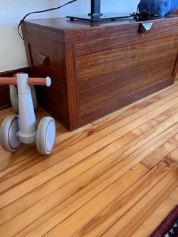 Solid wood chest!