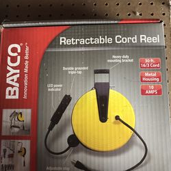 Bayco Retractable Cord Reel
