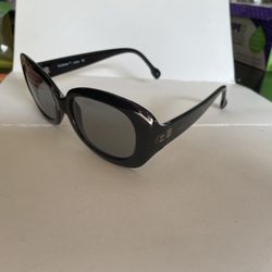 BeBe Black Sunglasses Jackie Made In Italy! 