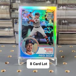 ⚾️ (8) OF Mookie Betts Cards