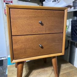 End Table, 2 Drawers, West Elm 