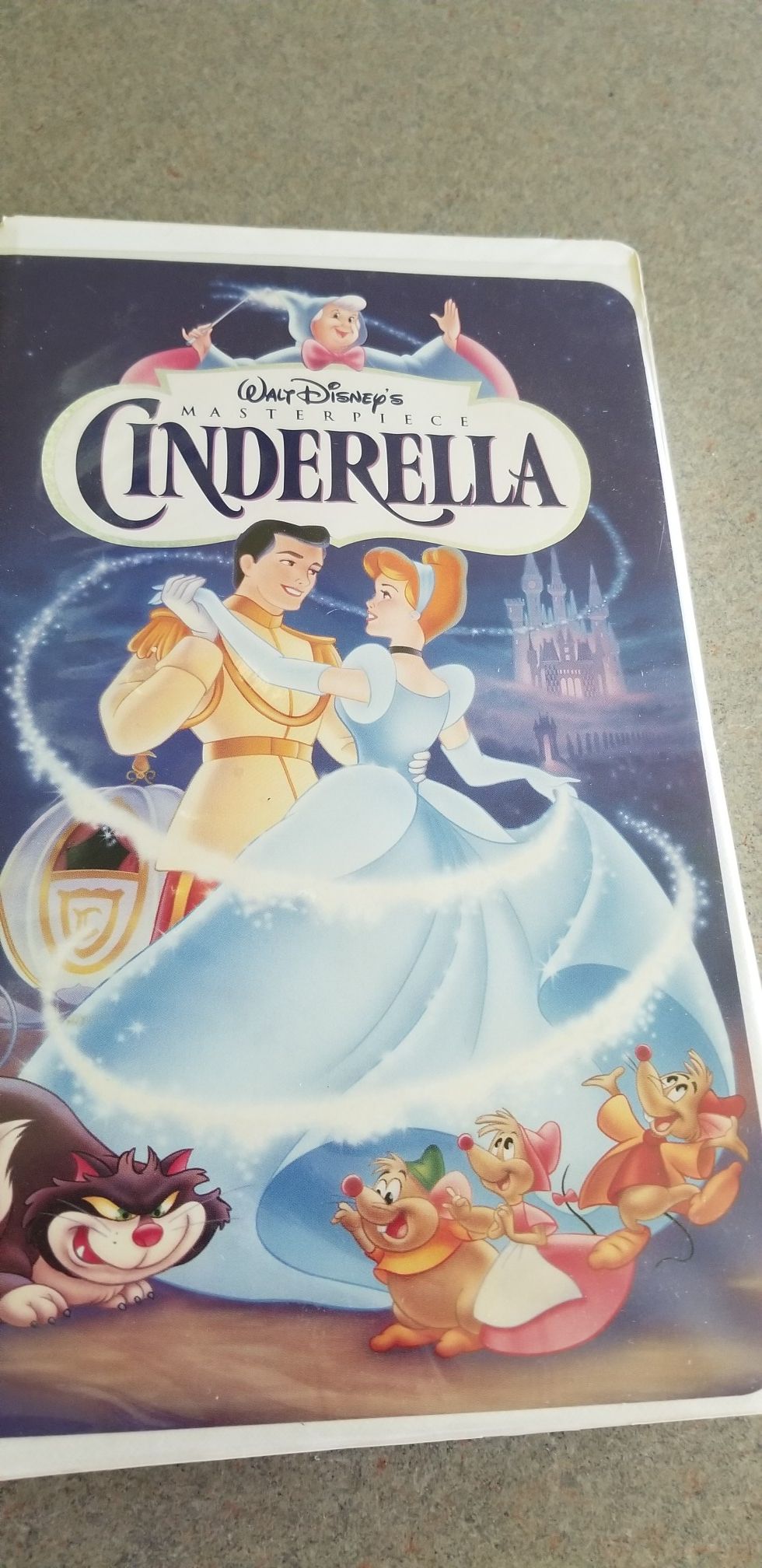 Masterpiece Disney Cinderella vhs
