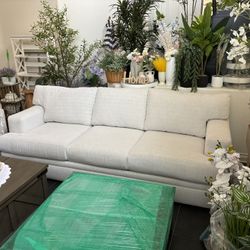 White Queen Sleeper Sofa