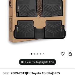 Toyota Corolla/Matrix ‘09-‘13 Floor Mats