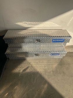 Diamond plate toolboxes