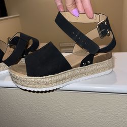 Womans Wedges SZ. 8 1/2