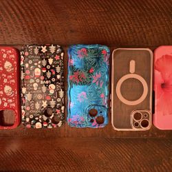 I Phone 15 Cases - $40 For 5 Cases