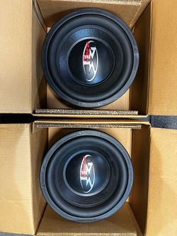 Rockford Fosgate Punch HX2 12” Subwoofers w/amp