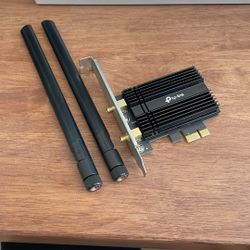 TP-Link WiFi 6 + Bluetooth 5.0 AX3000 PCIe Card