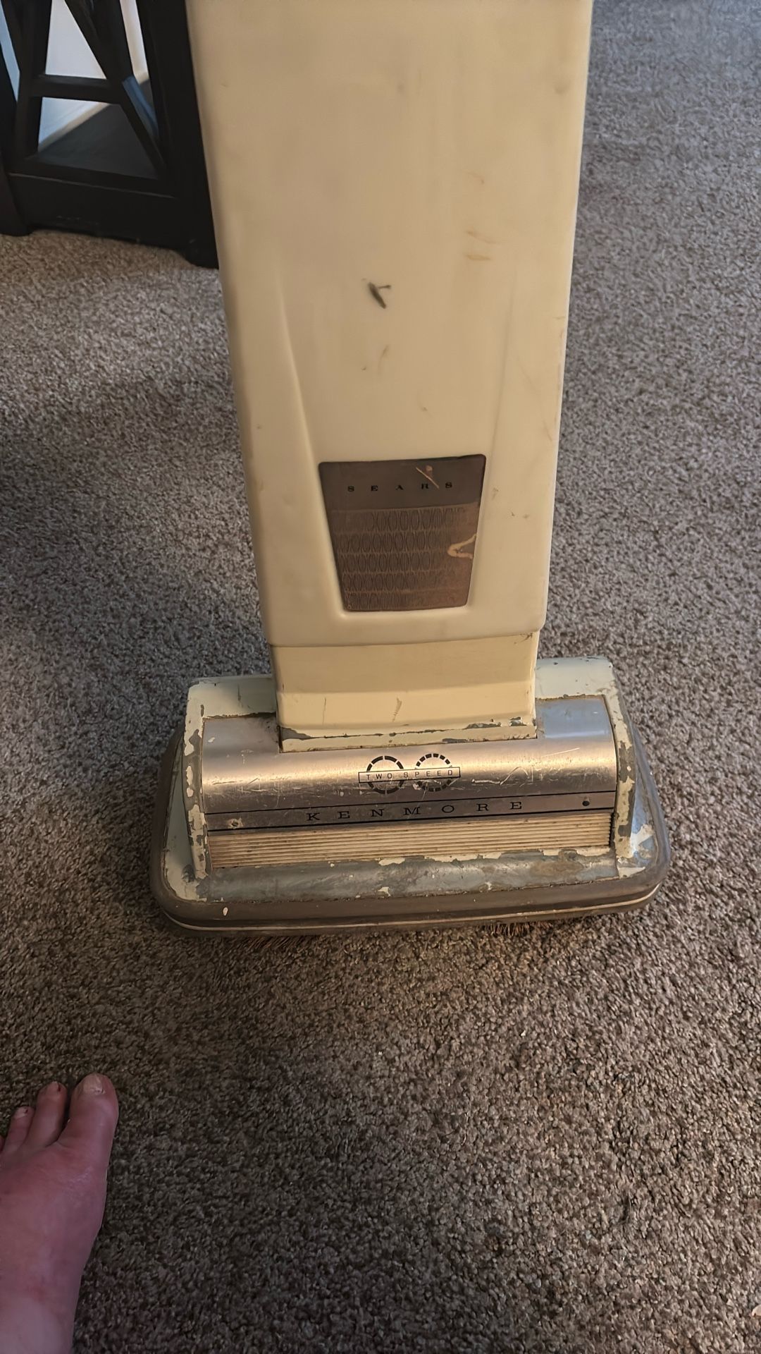 Very Old Sears Kenmore Floor Scrubber