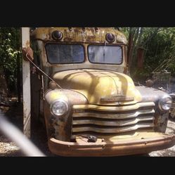 1950 Chevrolet Short School Bus