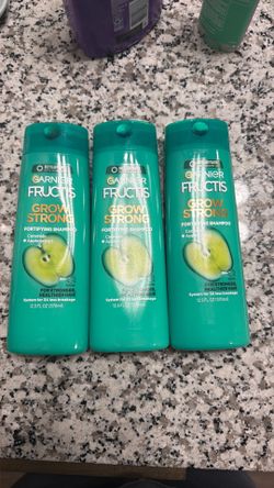 3 New Garnier Fructis Grow Strong Fortifying Shampoos