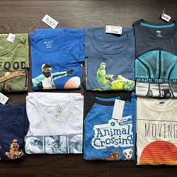  New Boys Long sleeves, Size 10-12Y $30 For 8