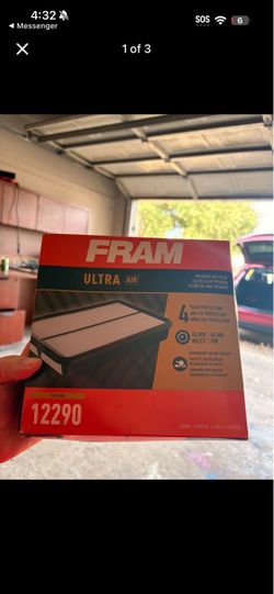 FRAM Ultra Air Filter 12290 for Honda