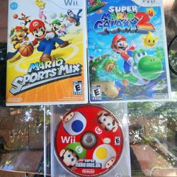 Nintendo Wii Games Mario 