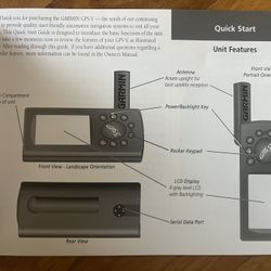 Garmin V GPS personal navigator Atv Utv Asset  complete