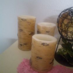 Trio Led Candles