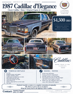 1987 Cadillac Brougham
