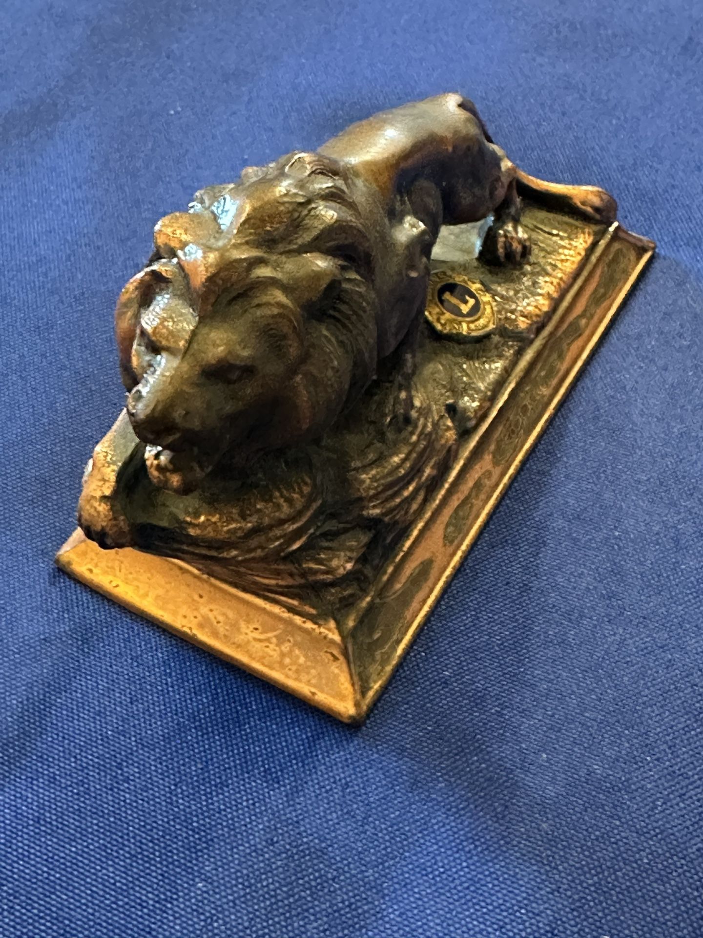 Lions Club Metal Lion