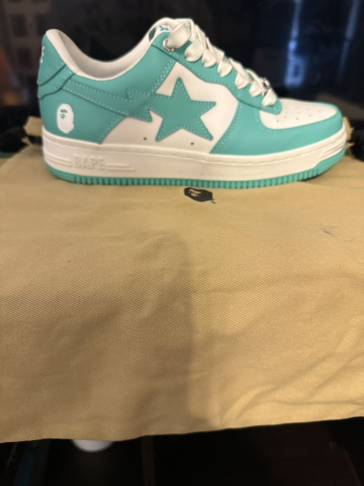Bathing Ape Sta Teal green