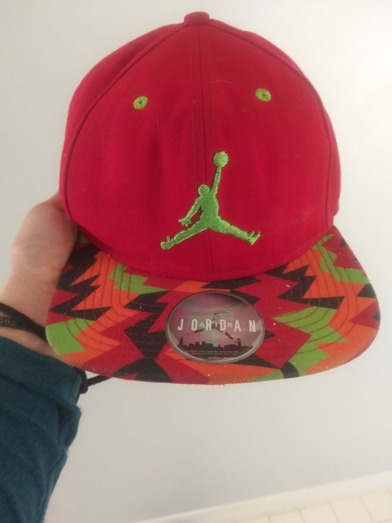 Jordan brand like new snapback hat