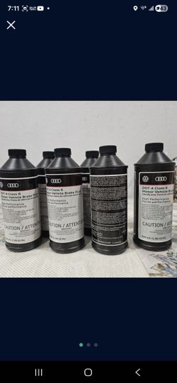 Brake Fluid For Audi