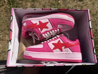 A bathing ape x hello kitty shoes