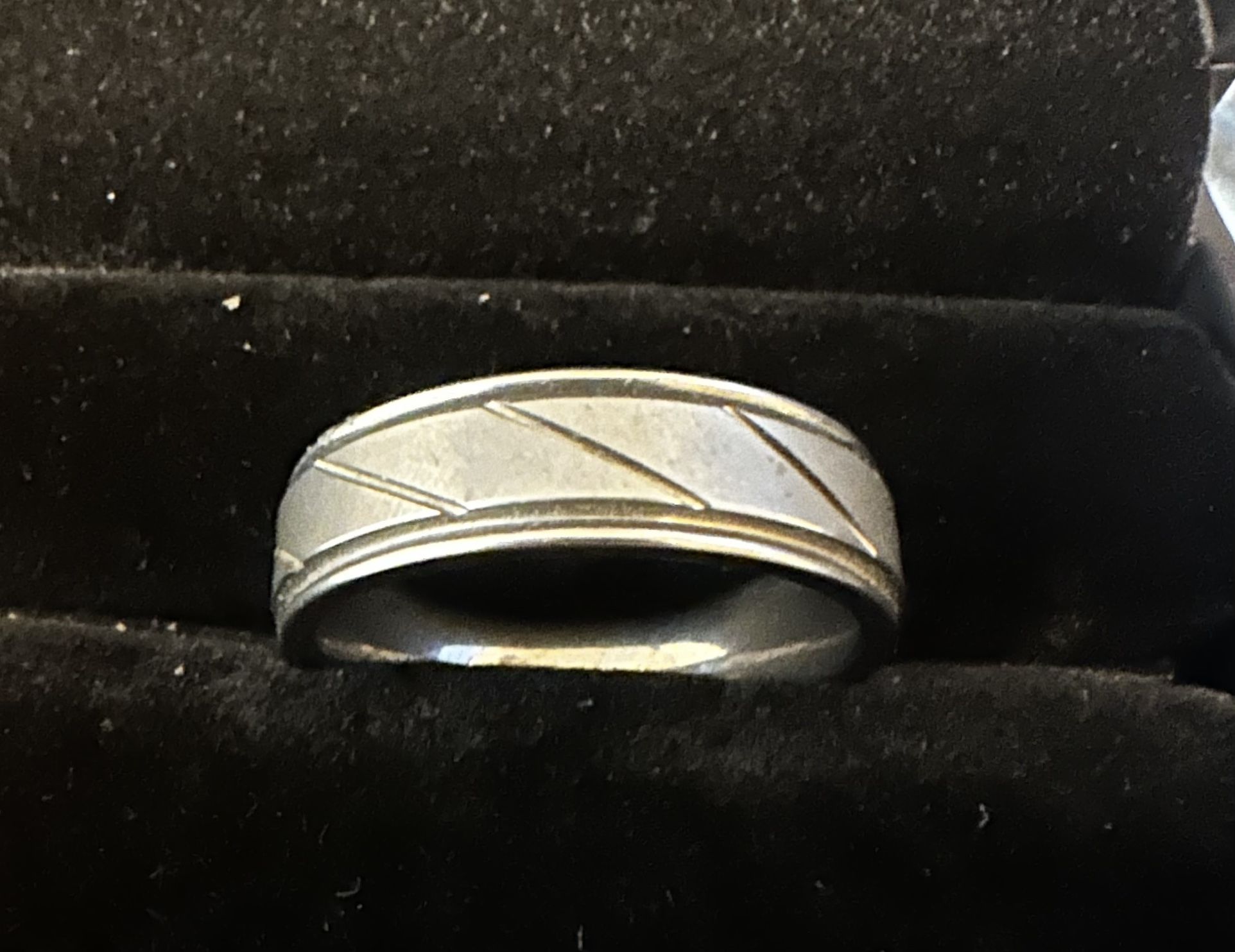 Tungsten Men’s ring