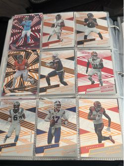 NFL trading cards