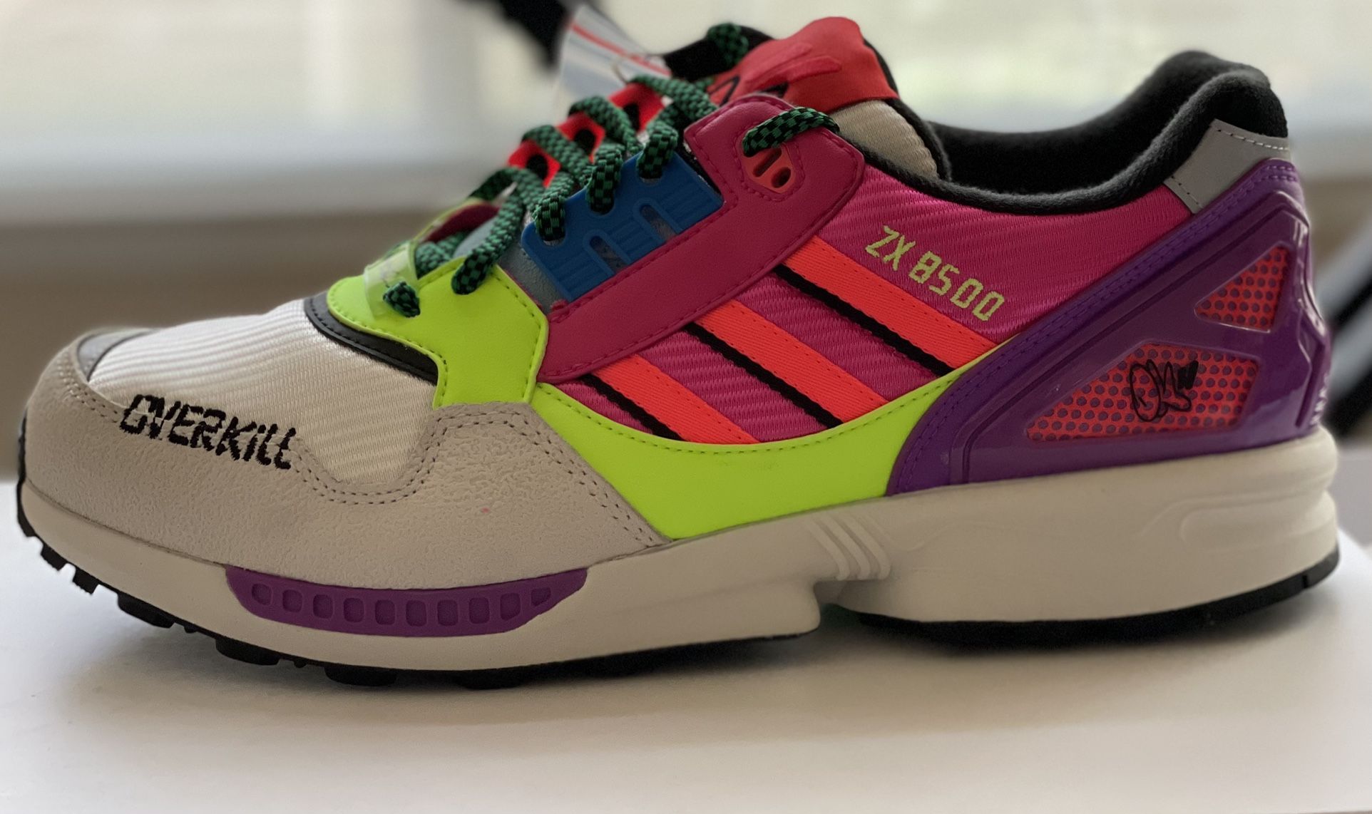 Adidas Zx 8000 Zx 8500 Adidas ZX 8500 Overkill Graffiti Size M 10