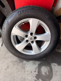 Spare Tire and wheel 235-60-17 sienna