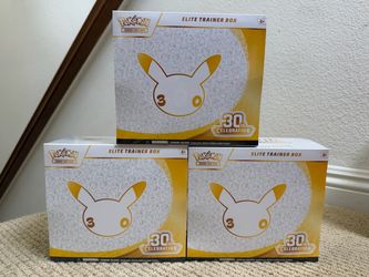 Pokemon 30th celebration ETB