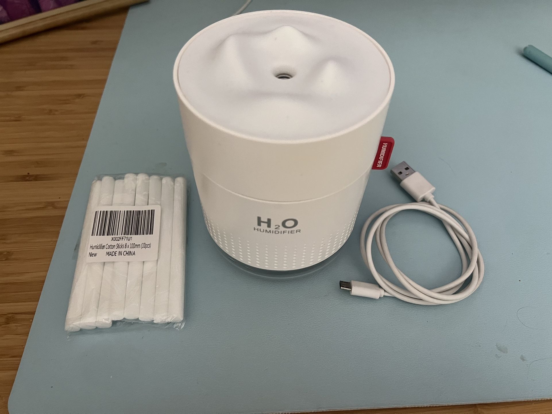 H2O Humidifier - 500 ML With Charger