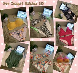 New bikinis from Target 15$ the pair!