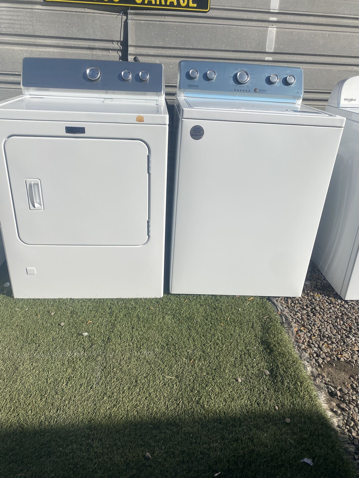 Maytag Centennial Commercial Technology Washer And Gas Dryer Set
